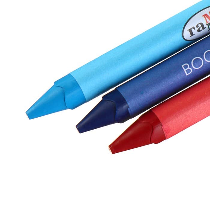 Мелки восковые 12 цветов, «Гамма», трёхгранные