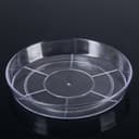 Поддон для цветочных горшков Plast-Avenue, d=15 см, пластиковый, прозрачный