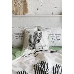 Постельное бельё евро «Этель. Кактус», ранфорс