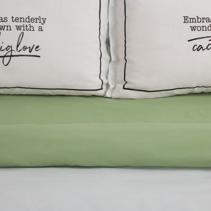 Постельное бельё евро «Этель. Кактус», ранфорс