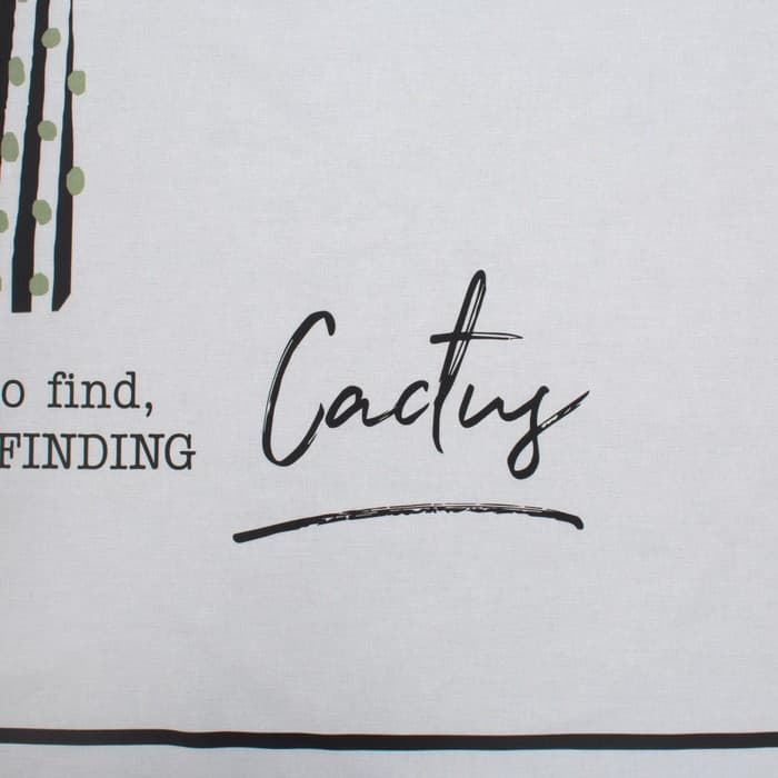 Постельное бельё евро «Этель. Кактус», ранфорс