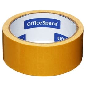 Клейкая лента двусторонняя 38 мм × 10 м OfficeSpace, полипропилен