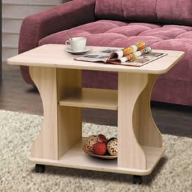 Стол журнальный №11, 800×550×600 мм, цвет млечный дуб