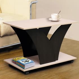 Стол журнальный №16, 900×500×600 мм, цвет венге/дуб млечный