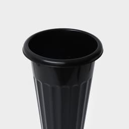 Ваза для цветов, 5 л, d=21.5 см, h=47 см, пластиковая, МИКС