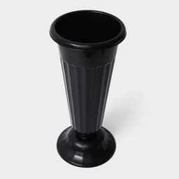 Ваза для цветов, 5 л, d=21.5 см, h=47 см, пластиковая, МИКС