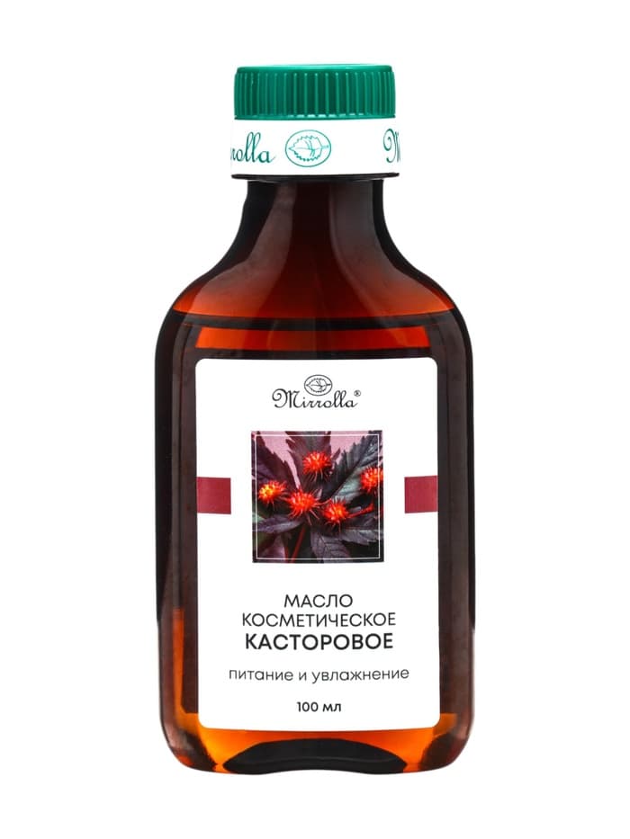 Масло касторовое Mirrolla, косметическое, 100 мл