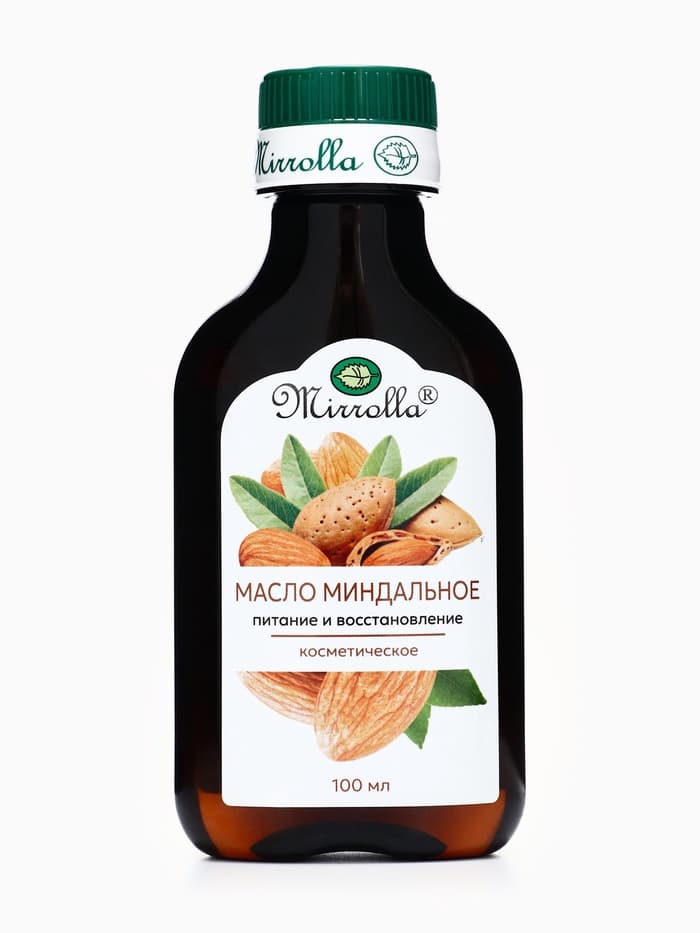 Масло миндальное Mirrolla, косметическое, 100 мл