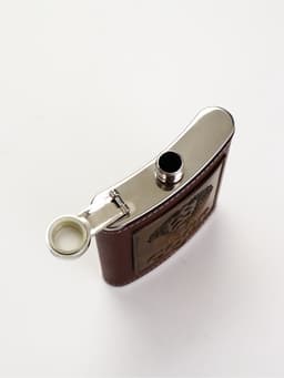 Фляжка «СССР», 240 мл, коричневая