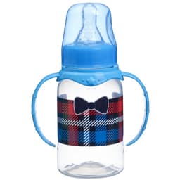 Подарочный детский набор M&B «Джентльмен»: бутылочки для кормления 150 и 250 мл, прямые, от 0 мес., голубой