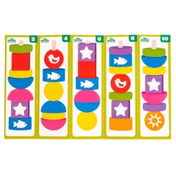 Пирамидка, 15 деталей, 10 схем