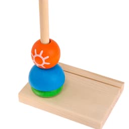 Пирамидка, 15 деталей, 10 схем