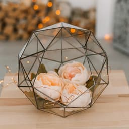 Флорариум «Сложный», стекло, швы медь