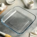 Форма для запекания Paşabahçe Borcam, 3.2 л, 28×28×6 см, с ручками, жаропрочное стекло