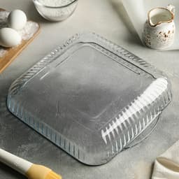 Форма для запекания Paşabahçe Borcam, 3.2 л, 28×28×6 см, с ручками, жаропрочное стекло