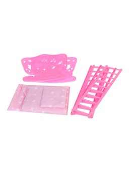 Кровать кукольная, с комплектом белья: матрас, подушка, одеяло (48×30 см)