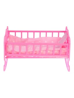 Кровать кукольная, с комплектом белья: матрас, подушка, одеяло (48×30 см)