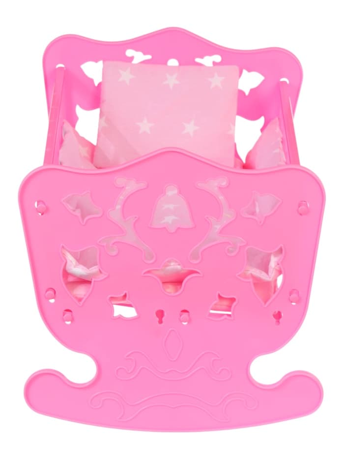 Кровать кукольная, с комплектом белья: матрас, подушка, одеяло (48×30 см)