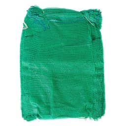 Сетка овощная, зелёная, с завязками, 45×75 см, 25 - 30 кг
