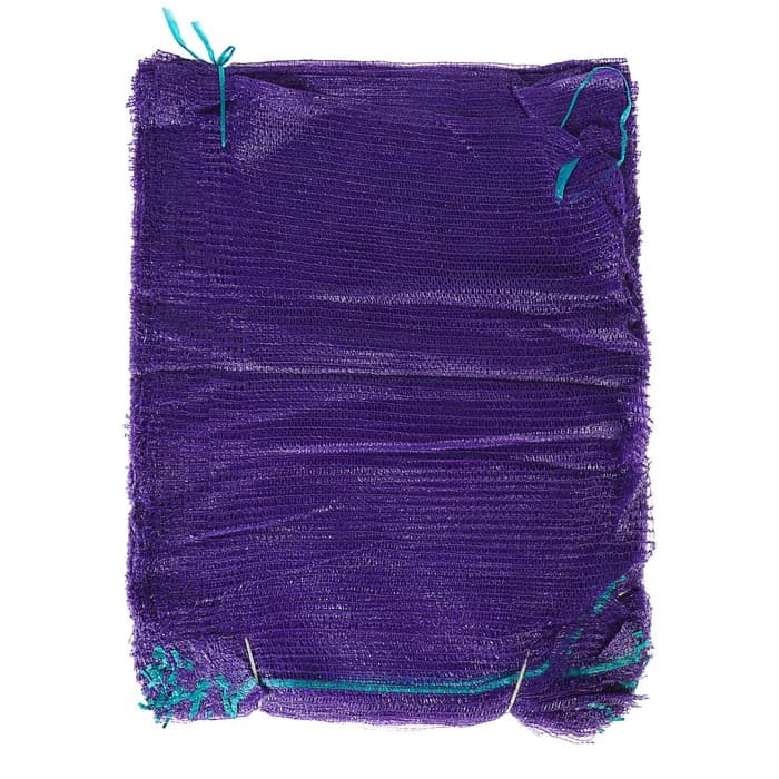 Сетка овощная, фиолетовая, 50×80 см, 35 - 40 кг