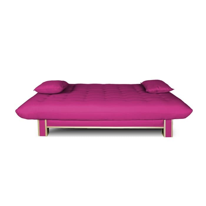 Диван «ПОЛО» Style, рогожка, спальное место 1200×1850 мм, цвет NEO berry