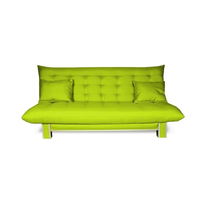 Диван прямой «ПОЛО» Style, спальное место 1200×1850 мм, рогожка, цвет neo apple