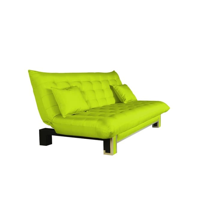 Диван прямой «ПОЛО» Style, спальное место 1200×1850 мм, рогожка, цвет neo apple