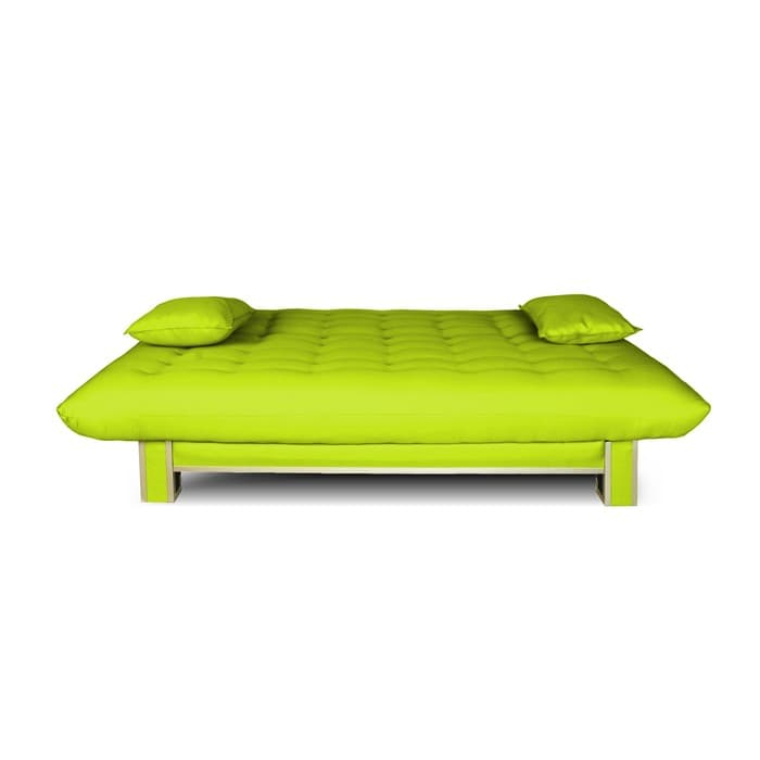 Диван прямой «ПОЛО» Style, спальное место 1200×1850 мм, рогожка, цвет neo apple