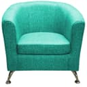 Кресло «Bo», 800×750×750 мм, рогожка azure