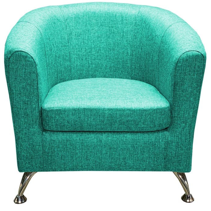 Кресло «Bo», 800×750×750 мм, рогожка azure