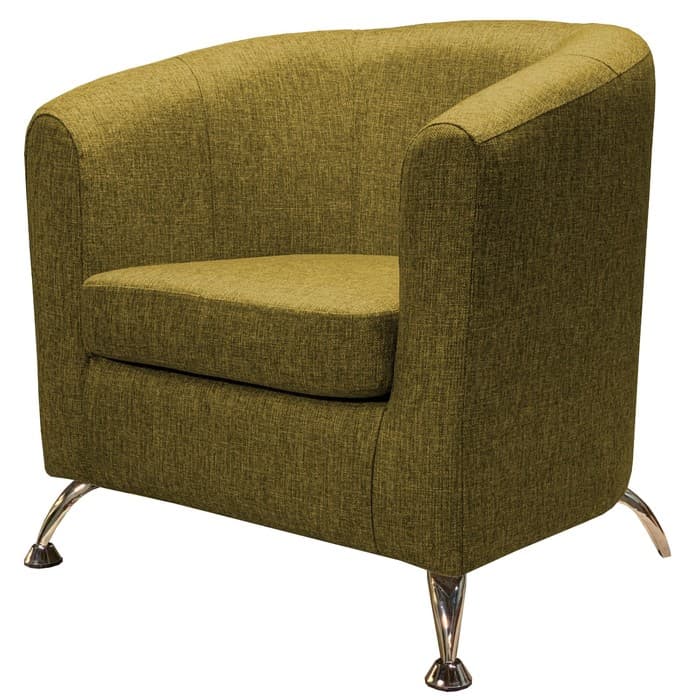 Кресло «Во», 800×750×750 мм, рогожка, цвет dark gold