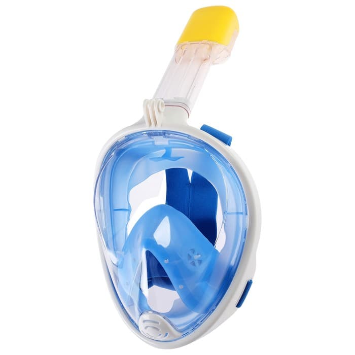 Маска для снорклинга ONLYTOP, р. L/XL, цвет синий