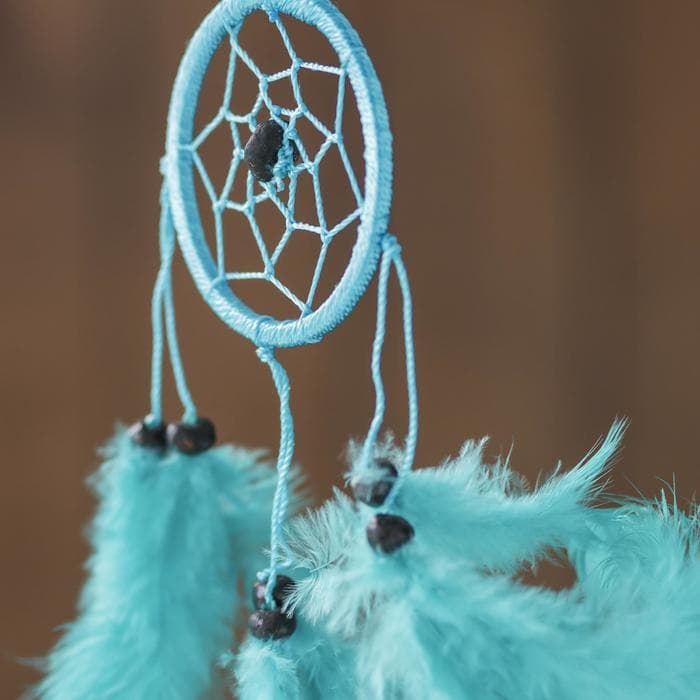 Ловец снов «Ясное небо», 0.5×6×25 см, голубой