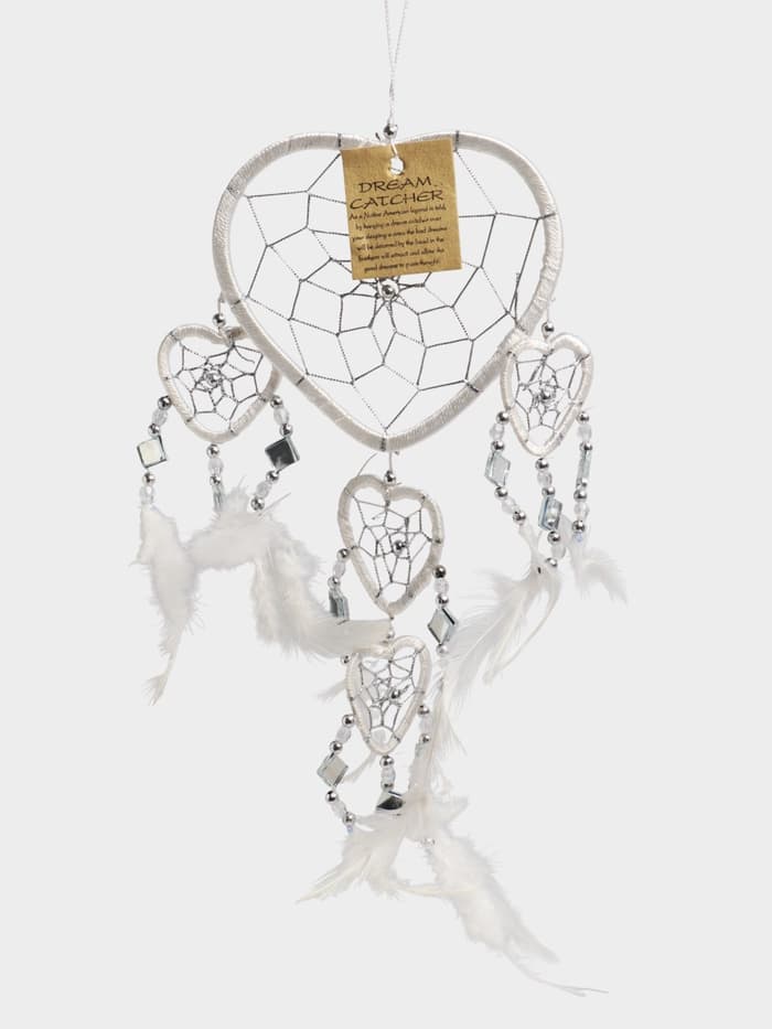 Ловец снов «Пять белых сердец», 0.7×16×45 см