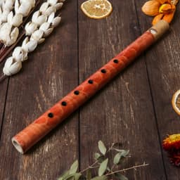 Сувенирный музыкальный инструмент «Флейта», 30×2.5×2.5 см, бамбук