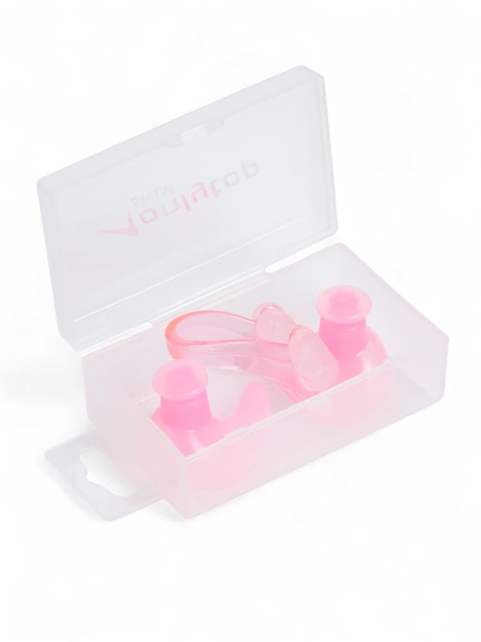 Беруши для плавания ONLYTOP, зажим для носа, цвета МИКС