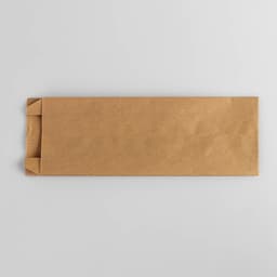 Пакет бумажный фасовочный, крафт, V - образное дно 30×10×5 см