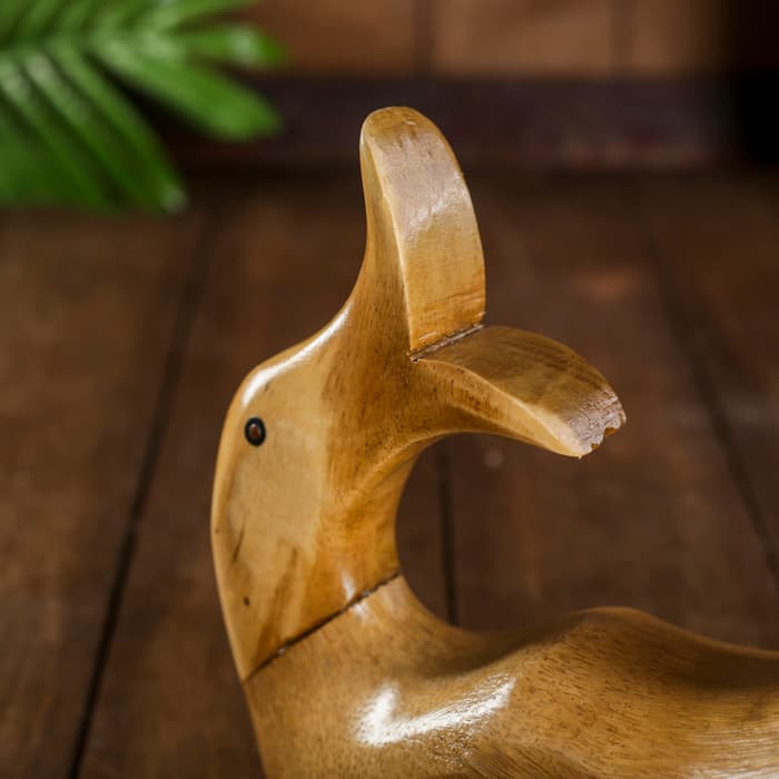 Подставка под бутылку «Классическая уточка», 37×28×13 см, дерево