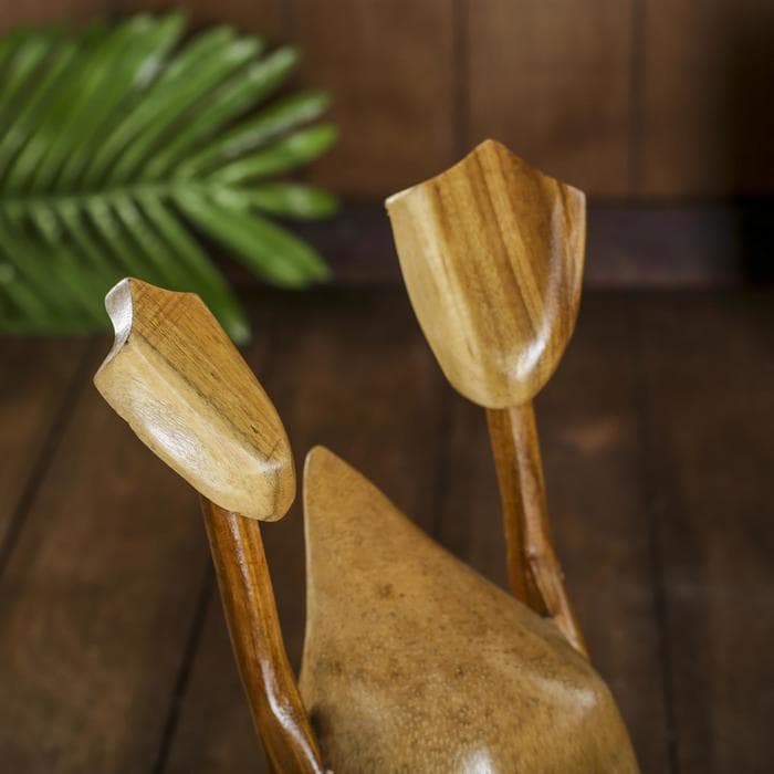 Подставка под бутылку «Классическая уточка», 37×28×13 см, дерево