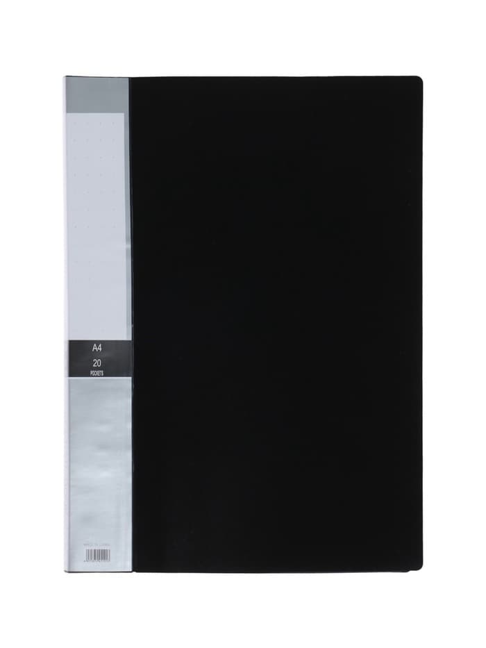 Папка А4, 20 файлов, 400 мкм, МИКС