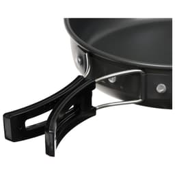 Набор туристической посуды maclay: чайник, кастрюля, сковорода, в сетке, алюминий