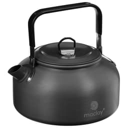 Набор туристической посуды maclay: чайник, кастрюля, сковорода, в сетке, алюминий