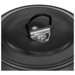 Набор туристической посуды maclay: чайник, кастрюля, сковорода, в сетке, алюминий