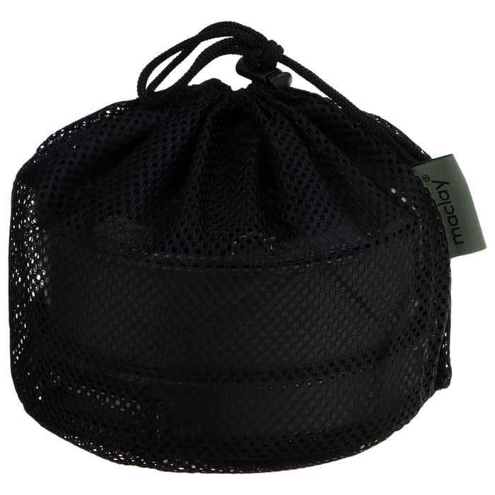 Набор туристической посуды maclay: чайник, кастрюля, сковорода, в сетке, алюминий