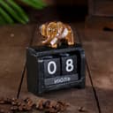 Вечный календарь настольный «Слон», 4×7×9 см, дерево