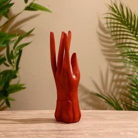 Подставка под кольца «Кисть», 6×6×20 см, дерево