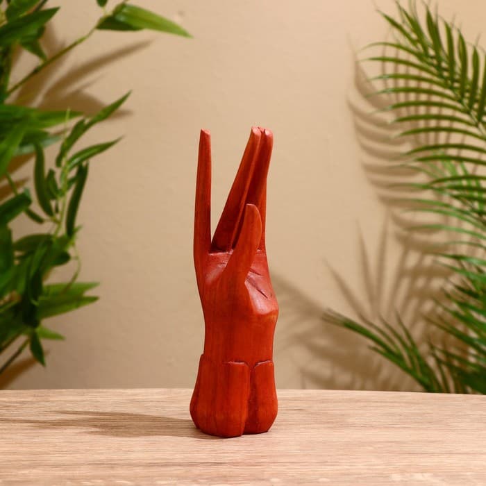 Подставка под кольца «Кисть», 6×6×20 см, дерево