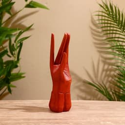 Подставка под кольца «Кисть», 6×6×20 см, дерево