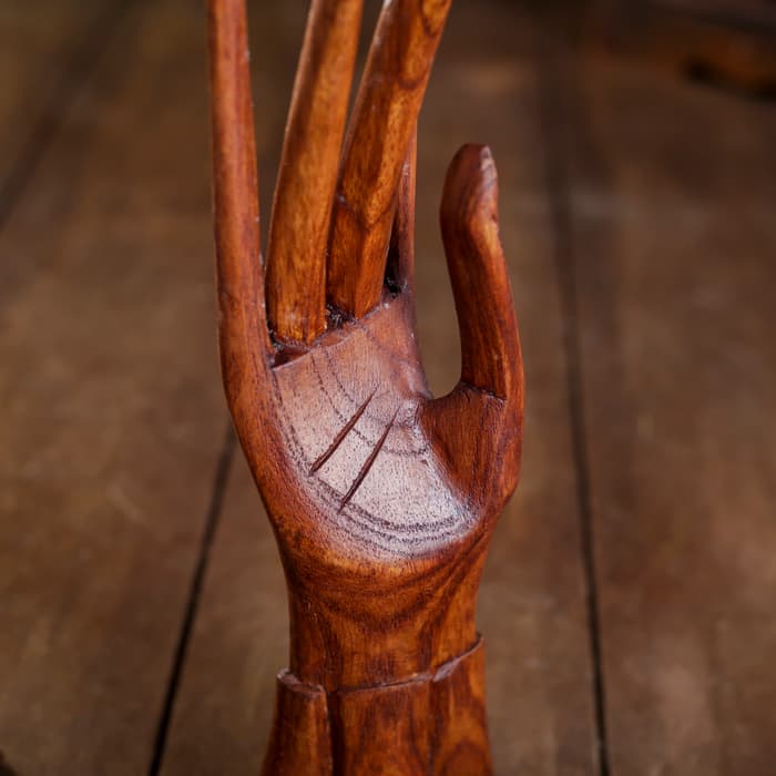 Подставка под кольца «Кисть», 6×6×20 см, дерево
