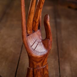 Подставка под кольца «Кисть», 6×6×20 см, дерево